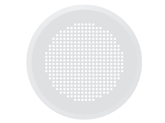 Rendering Zehnder ComfoGrid CLRF/TVA DN125 round Comfortable indoor ventilation Angled view